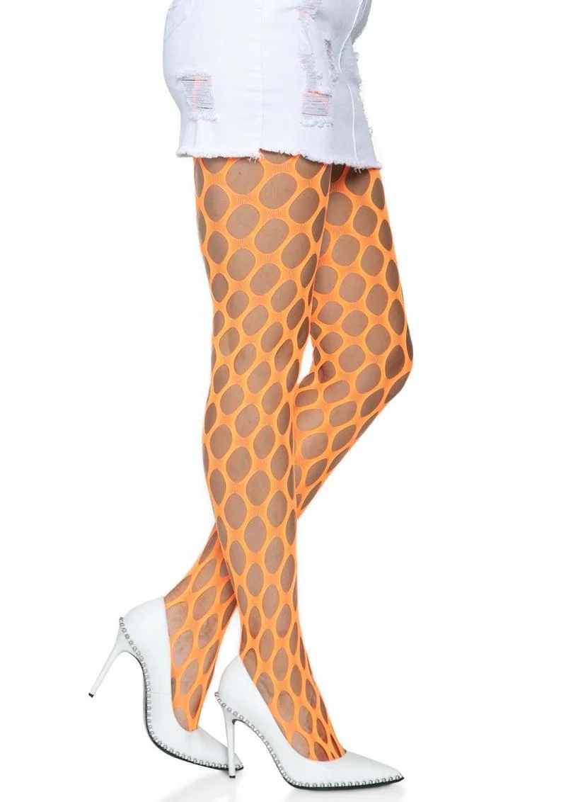 Leg Avenue Jumbo Pothole Net Tights - Image 12