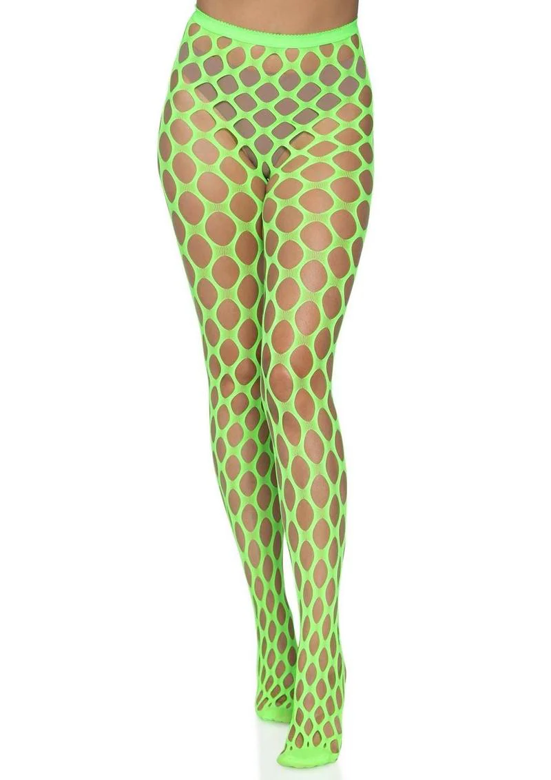 Leg Avenue Jumbo Pothole Net Tights - Image 7