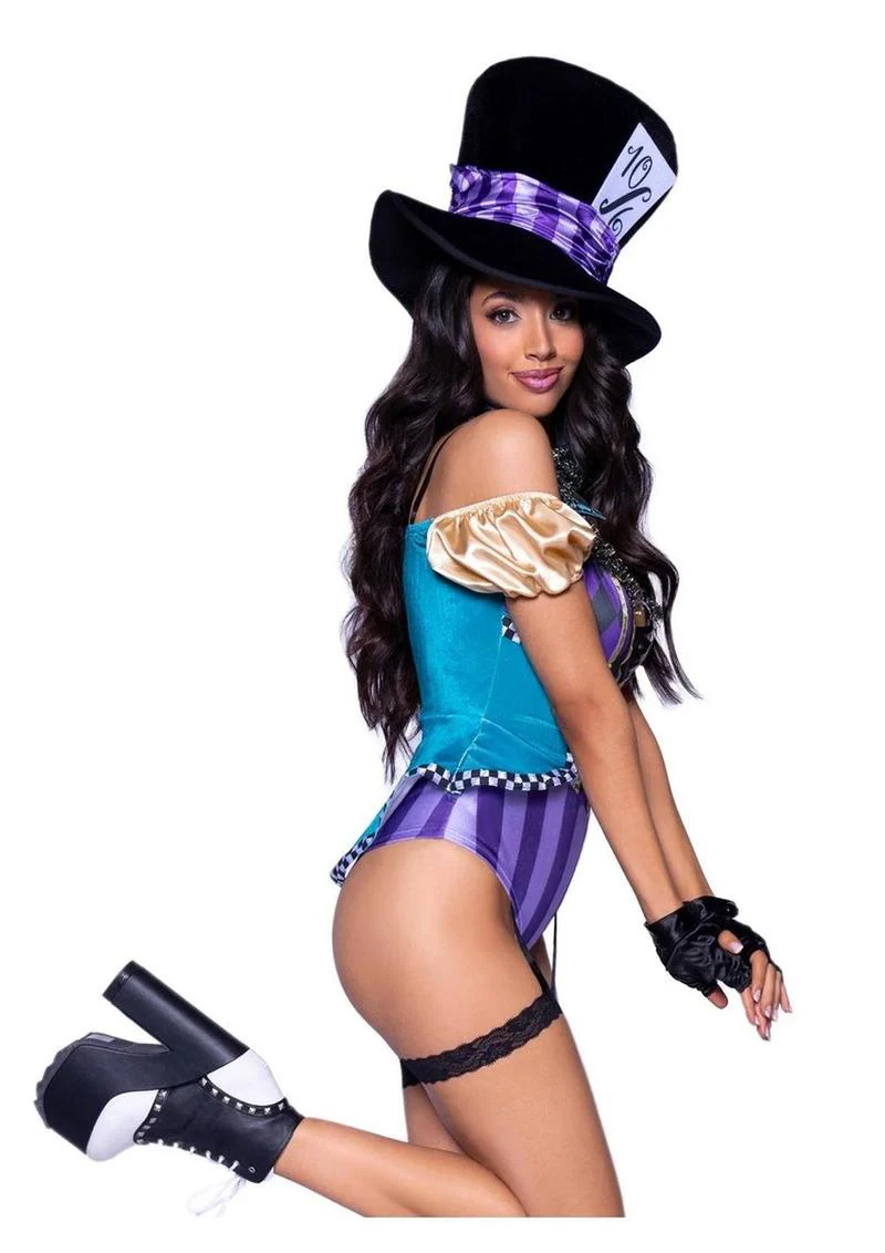 Leg Avenue Mischievous Mad Hatter - Image 2