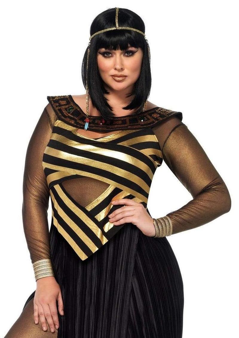 Leg Avenue Nile Queen Catsuit Dress with Jewel Collar Head - Image 7