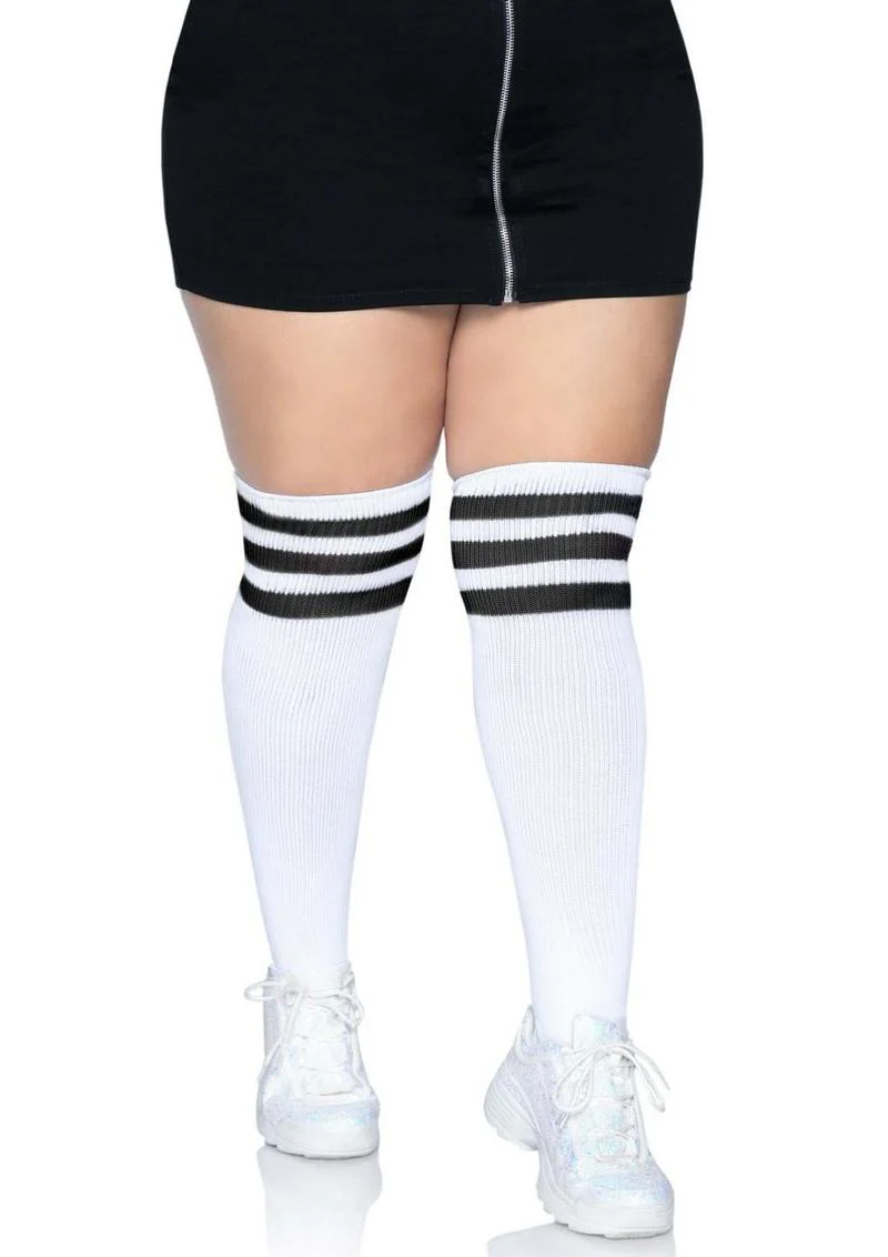 Leg Avenue Over The Knee Athletic Socks - Image 7