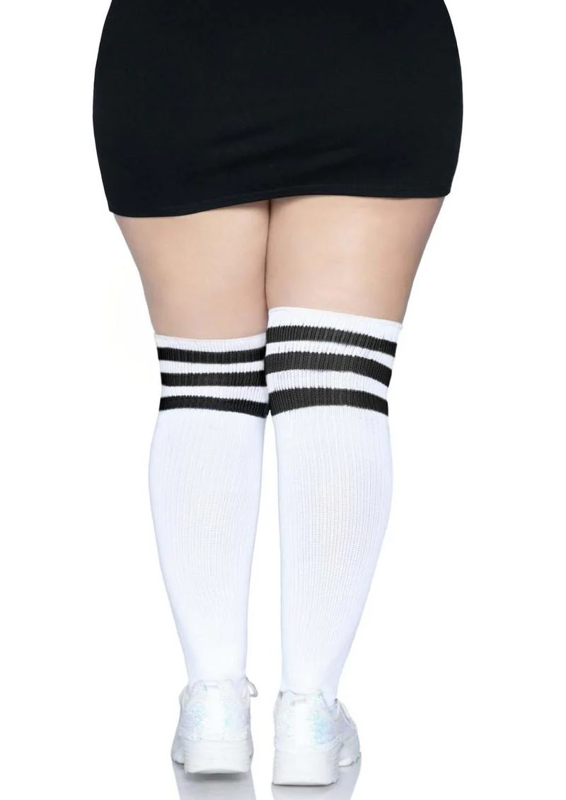 Leg Avenue Over The Knee Athletic Socks - Image 8