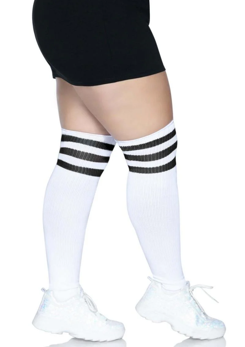 Leg Avenue Over The Knee Athletic Socks - Image 9
