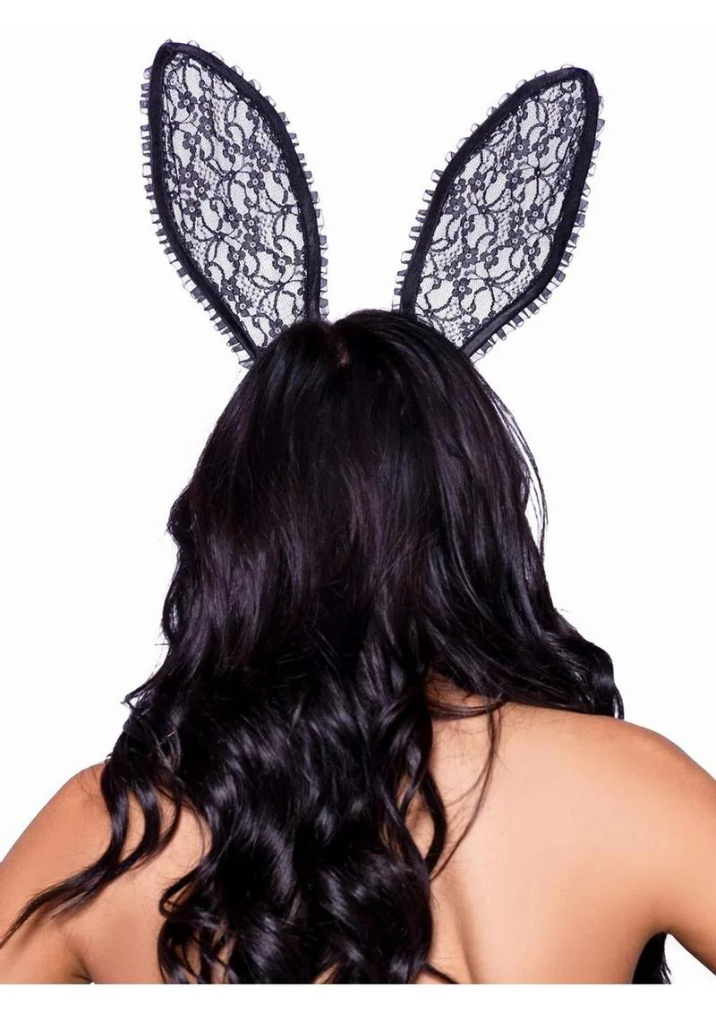 Leg Avenue Ruffle Bunny Ears - Image 2