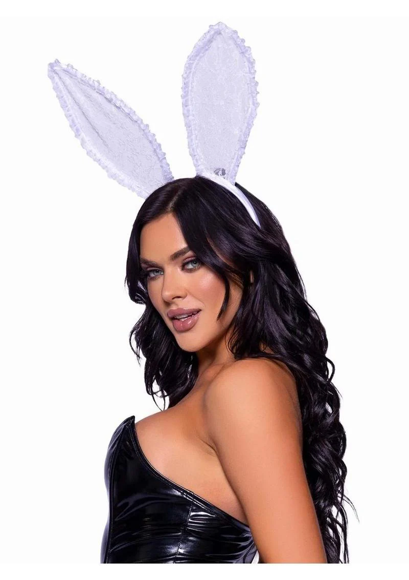 Leg Avenue Ruffle Bunny Ears - Image 4