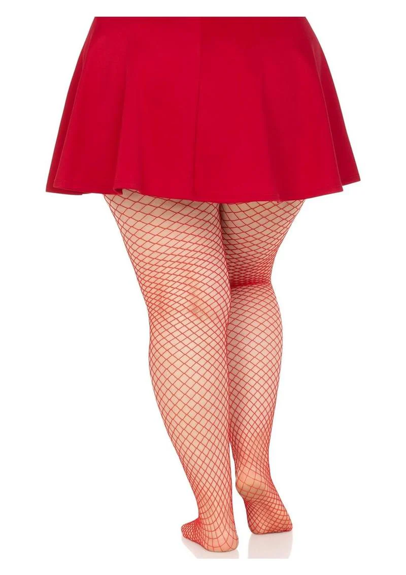Leg Avenue Spandex Industrial Net Tights - 1x-2x - Image 6