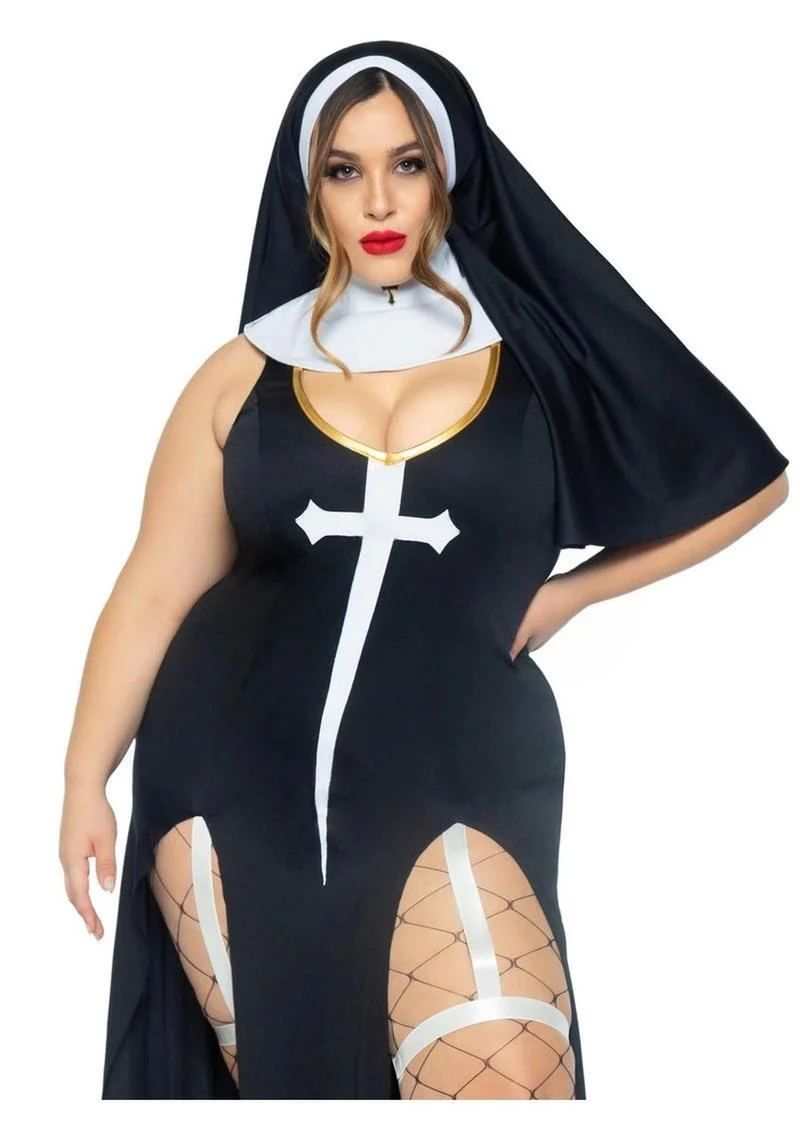 Leg Avenue Sultry Sinner Nun - Image 7