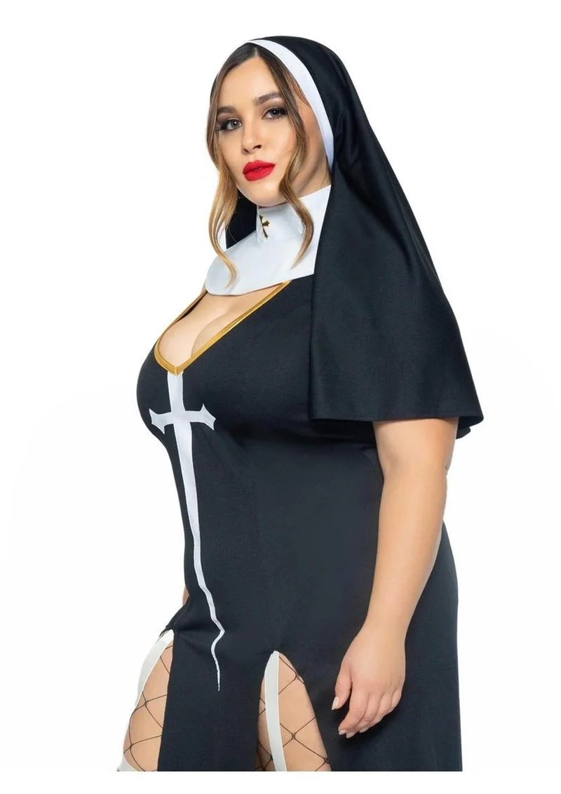 Leg Avenue Sultry Sinner Nun - Image 9