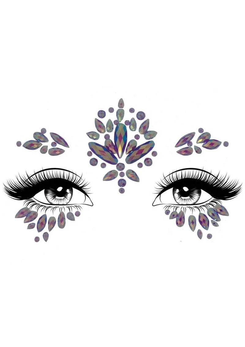 Leg Avenue Verify Face Adhesive Face Jewels Sticker