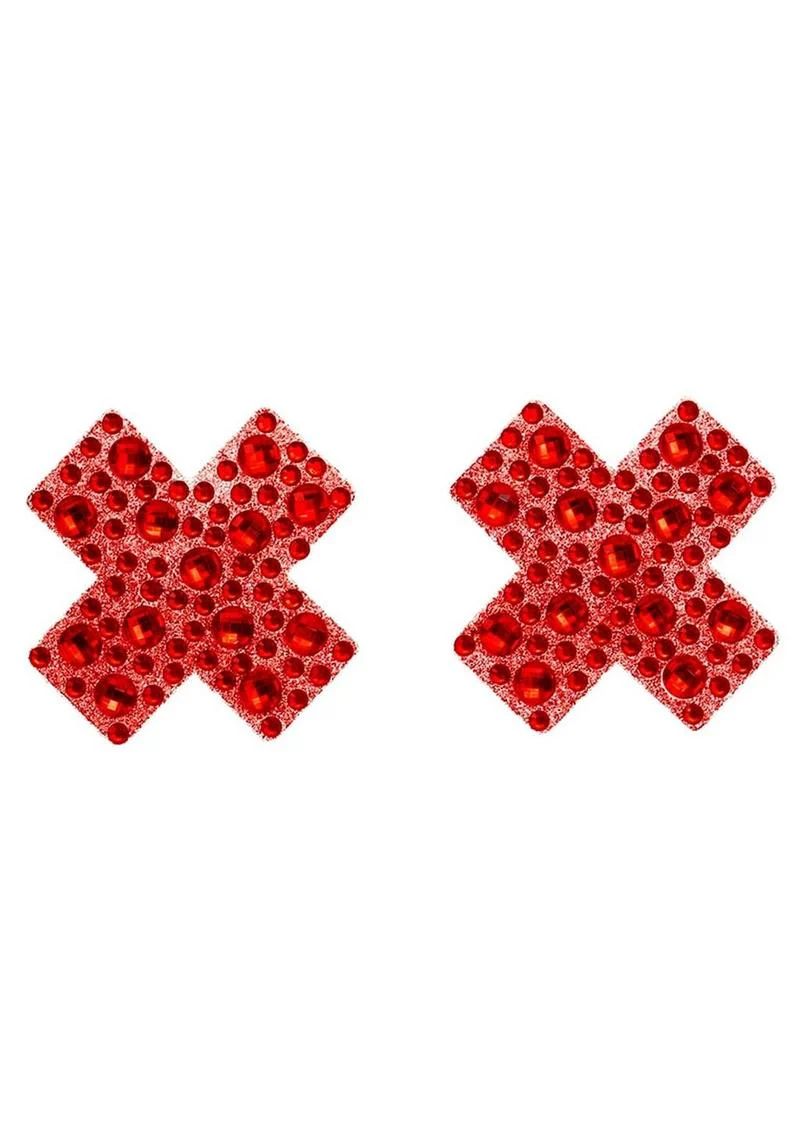 Leg Avenue X Factor Adhesive Nipple Jewel Stickers