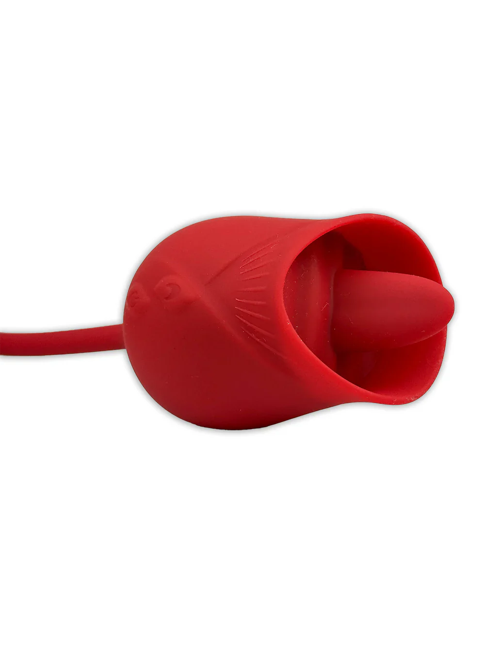Licking Tongue Rose Vibrator with Thrusting Tail - Image 3