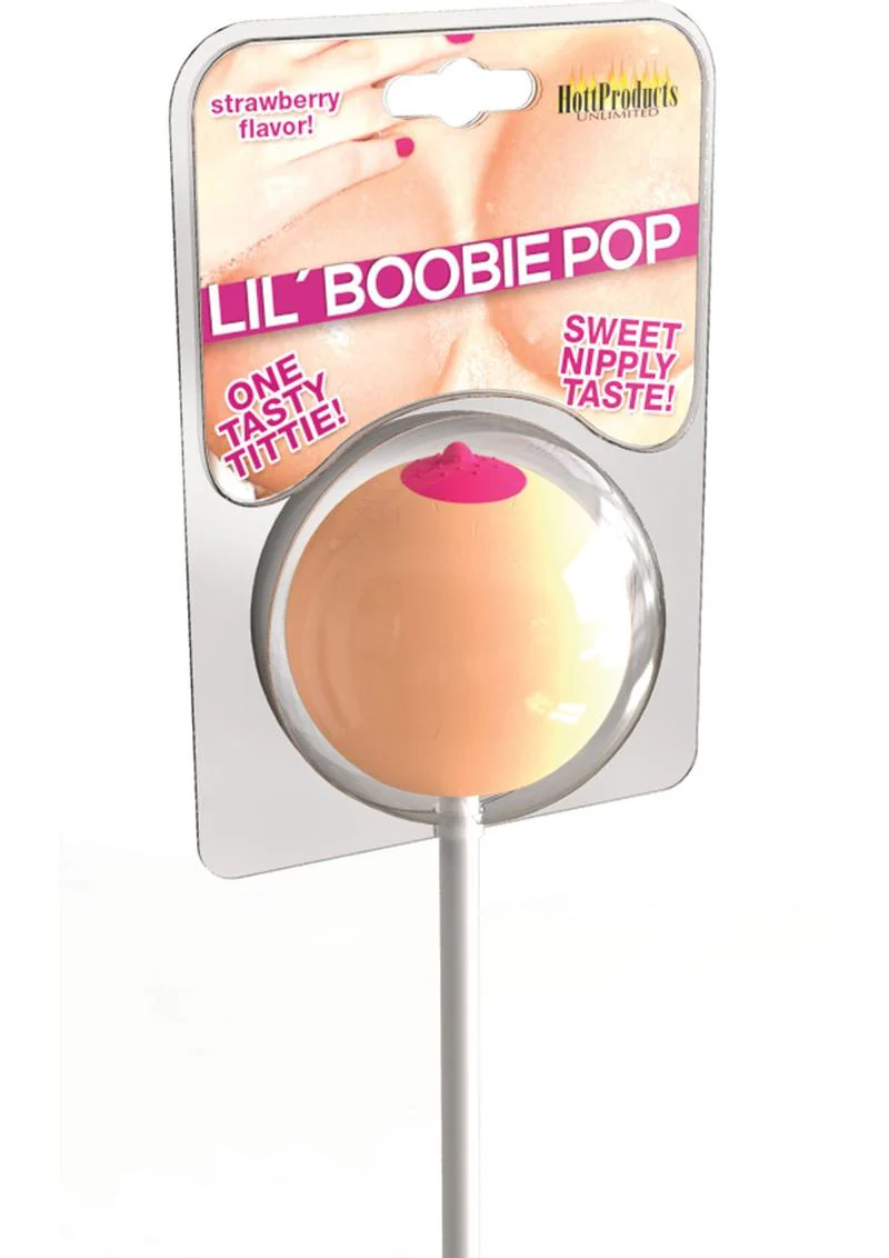 Lil' Boobie Pops Strawberry Flavored