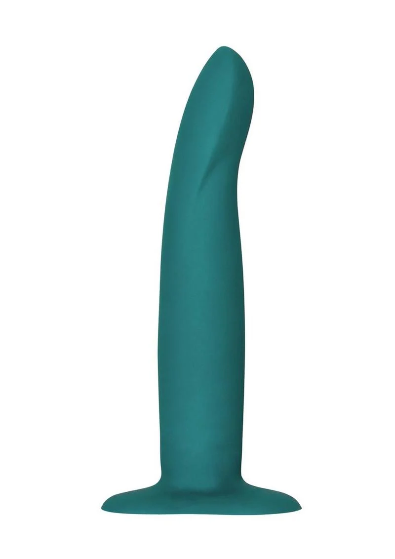 Limba M Silicone Posable Dildo with Suction Cup Base - Deep Sea - Image 2