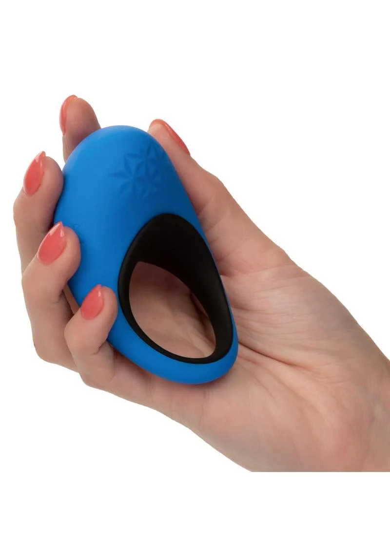 Link Up Remote Max Rechargeable Silicone Dual Stimulating Cock Ring with Remote Control - Image 4