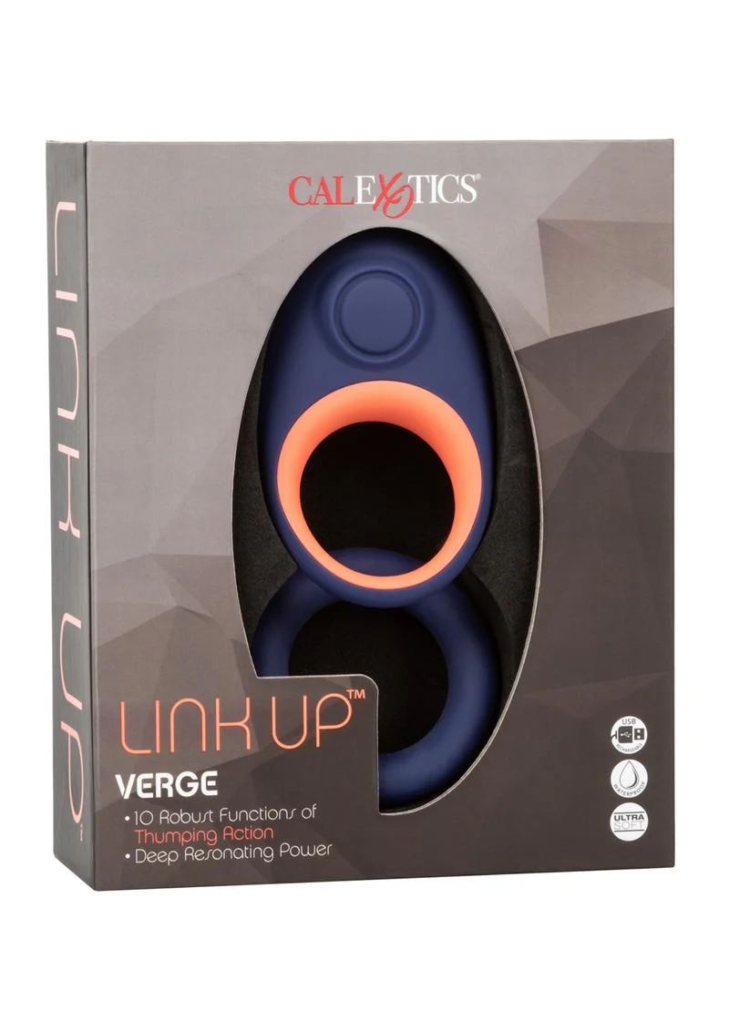Link Up Verge Silicone Vibrating Cock Ring - Image 2