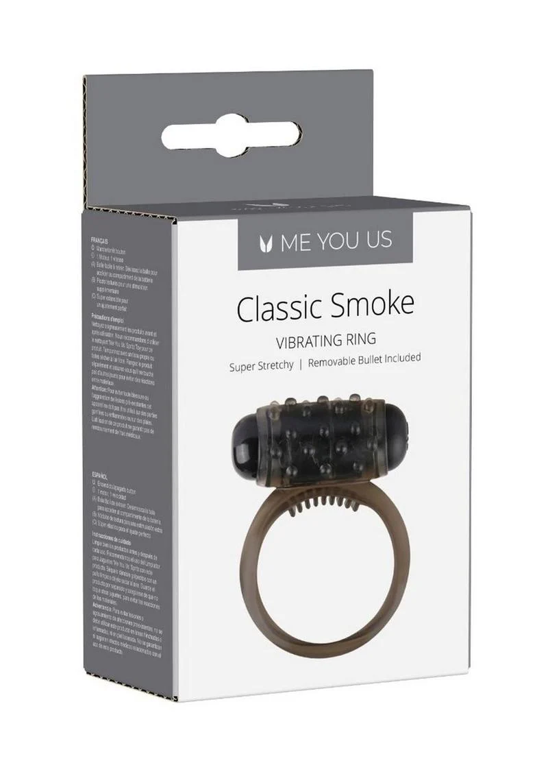 Linx Classic Smoke Vibrating Cock Ring - Image 2