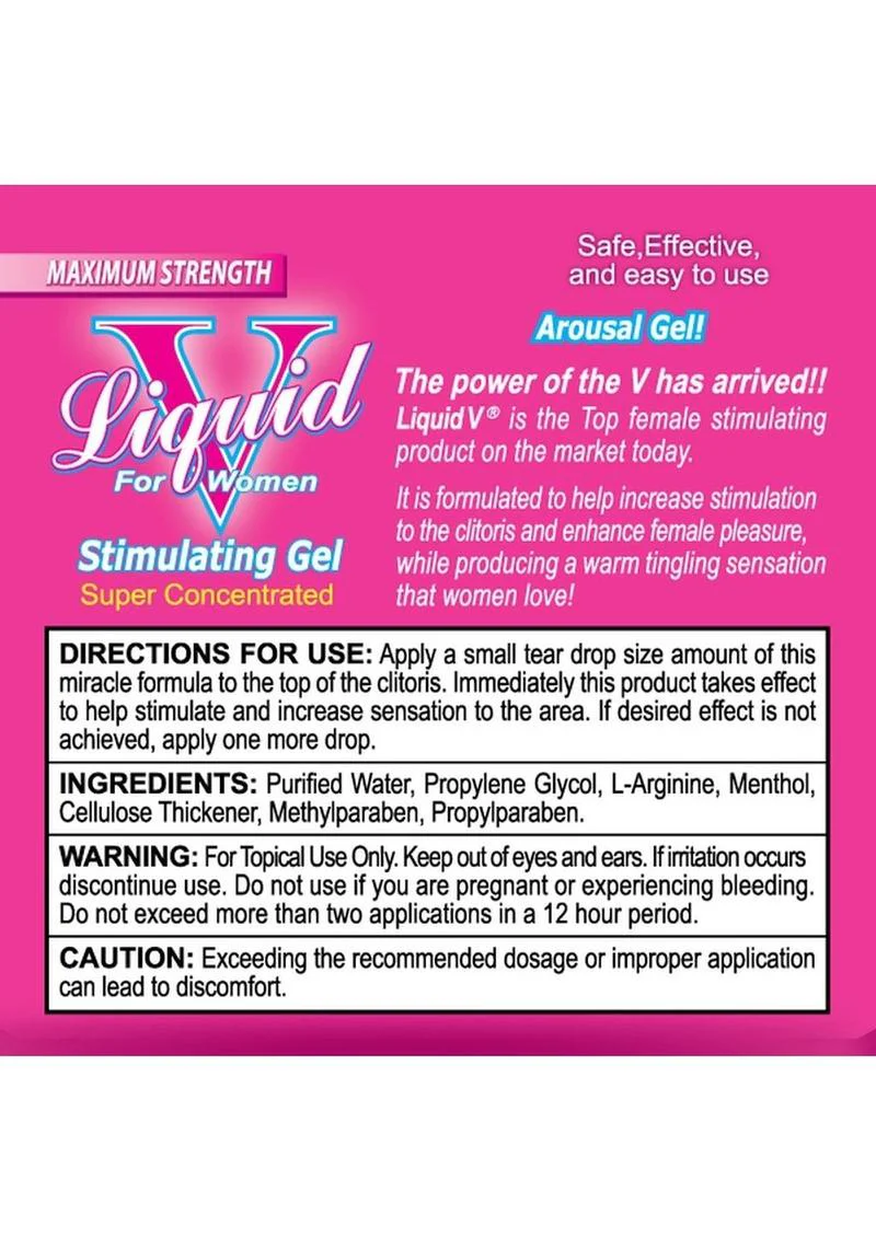 Liquid V Stimulating Gel For Women - Image 3