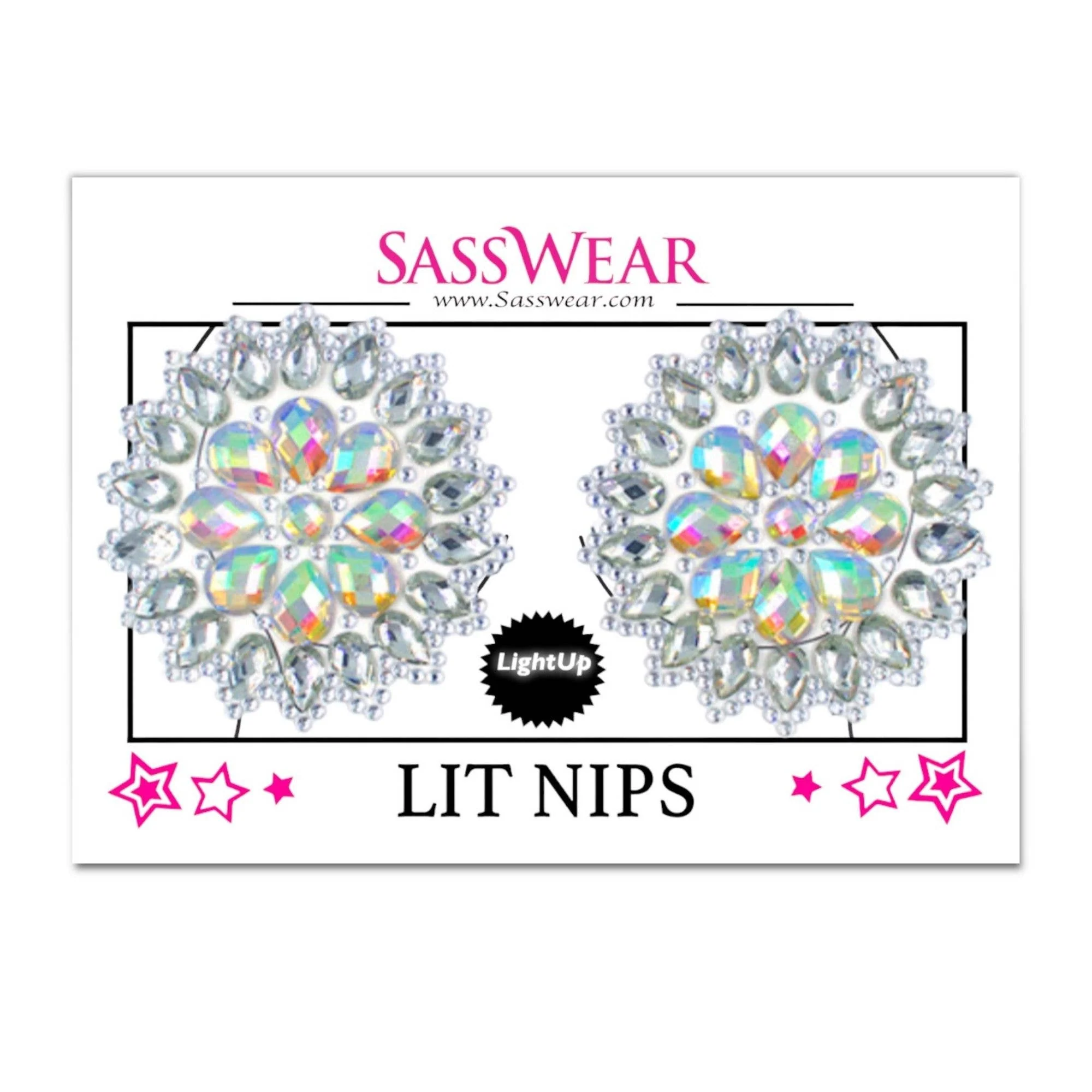 Lit Nips Light-Up Pasties- Sunbeam - Image 5