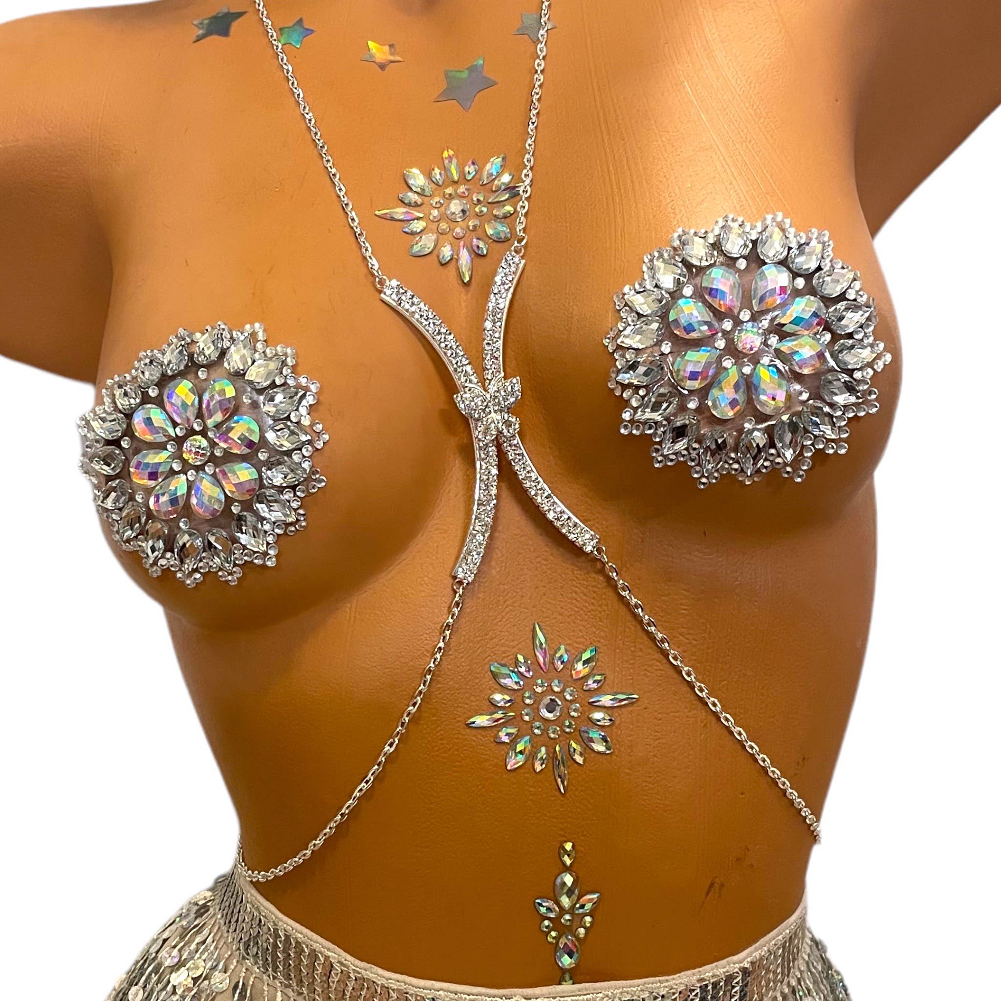 Lit Nips Light-Up Pasties- Sunbeam - Image 6