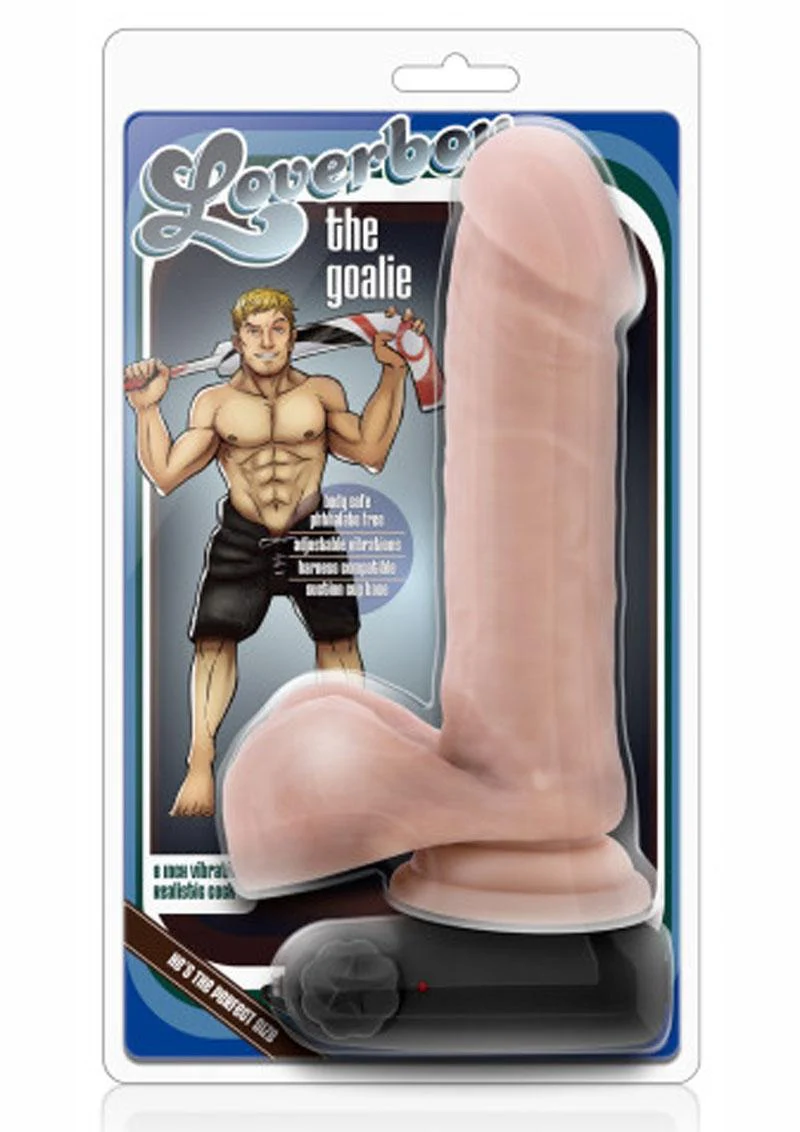 Loverboy The Goalie Vibrating Dildo with Balls - Image 2