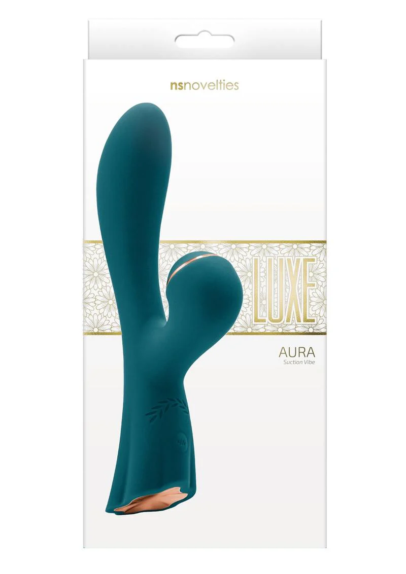 Luxe Aura Rechargeable Silicone Clitoral Stimulator - Image 2