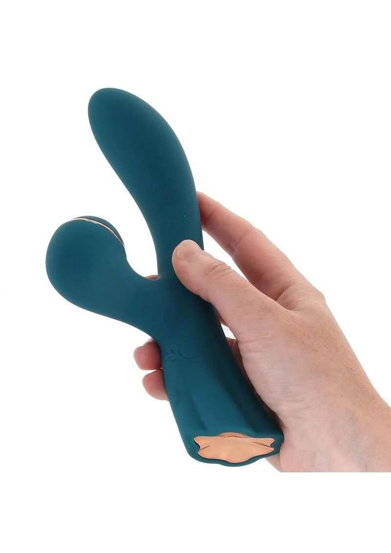 Luxe Aura Rechargeable Silicone Clitoral Stimulator - Image 4