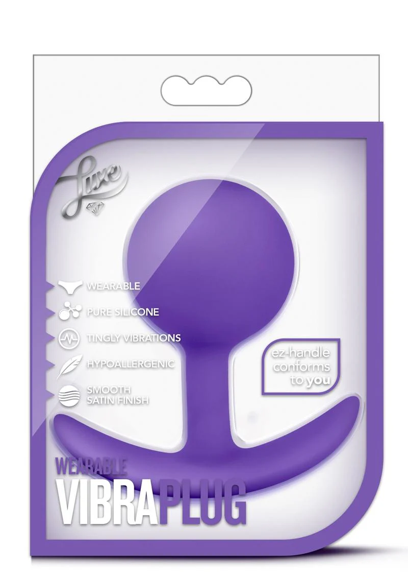 Luxe Wearable Vibra Plug Silicone Butt Plug - Image 2