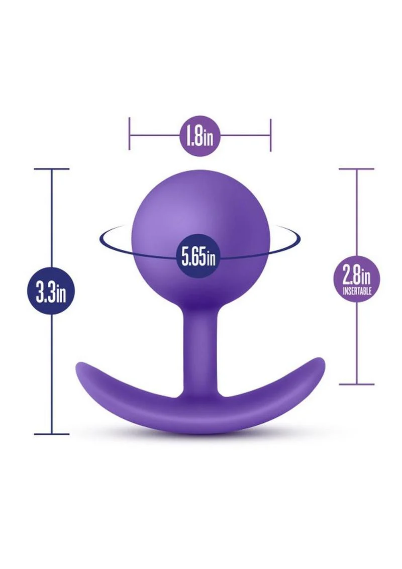 Luxe Wearable Vibra Plug Silicone Butt Plug - Image 4