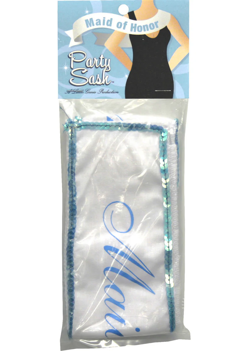 Maid Of Honor Party Sash