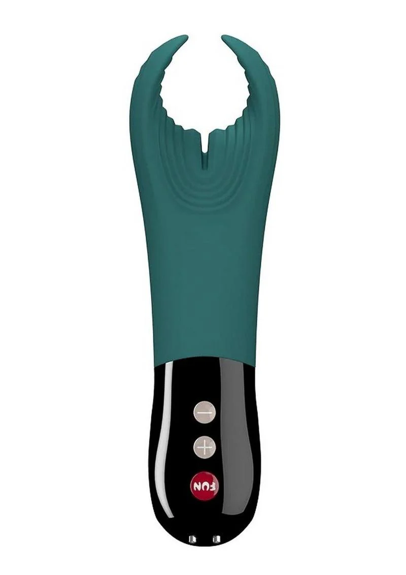 Manta Silicone Vibrating Sleeve - Deep Sea - Image 2