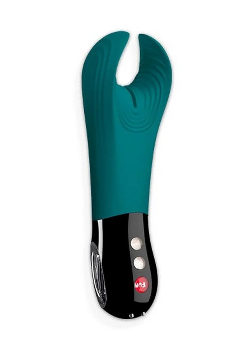 Manta Silicone Vibrating Sleeve - Deep Sea - Image 3