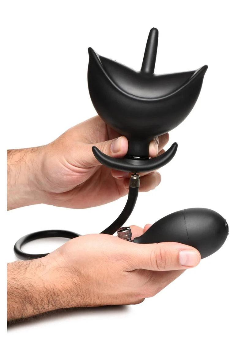 Master Series Ass Bound Anchor Inflatable Silicone Anal Plug - Image 4