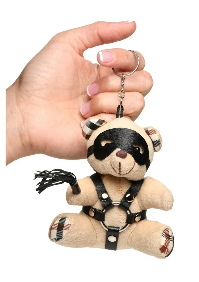 Master Series BDSM Teddy Bear Keychain - Image 4