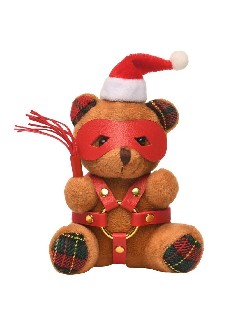Master Series Holiday Bondage Bear Keychain - Image 2