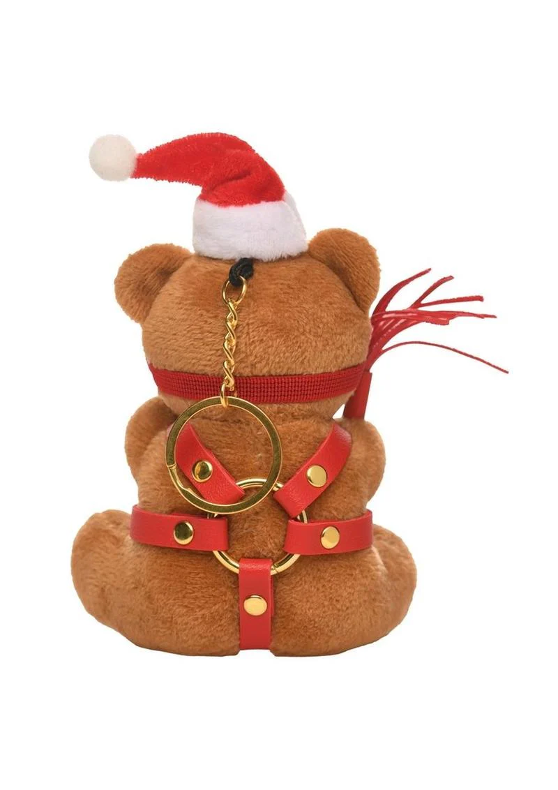 Master Series Holiday Bondage Bear Keychain - Image 3