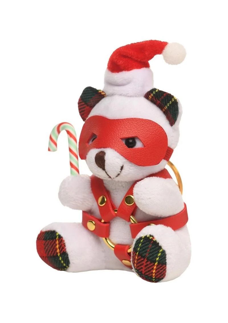 Master Series Holiday Bondage Bear Keychain - Image 4