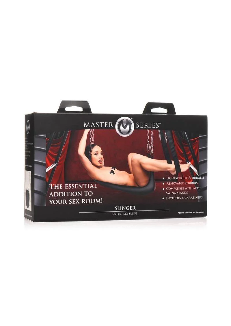 Master Series Nylon Sex Sling - Image 2