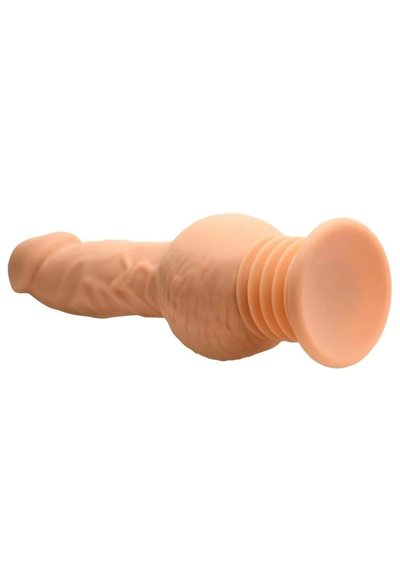 Master Series Passion Pounder Thrusting Sex Shaker Rechargeable Silicone Vibrator - Image 4