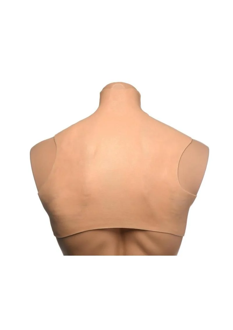 Master Series Perky Pair G-Cup Silicone Wearable Breast - Image 3