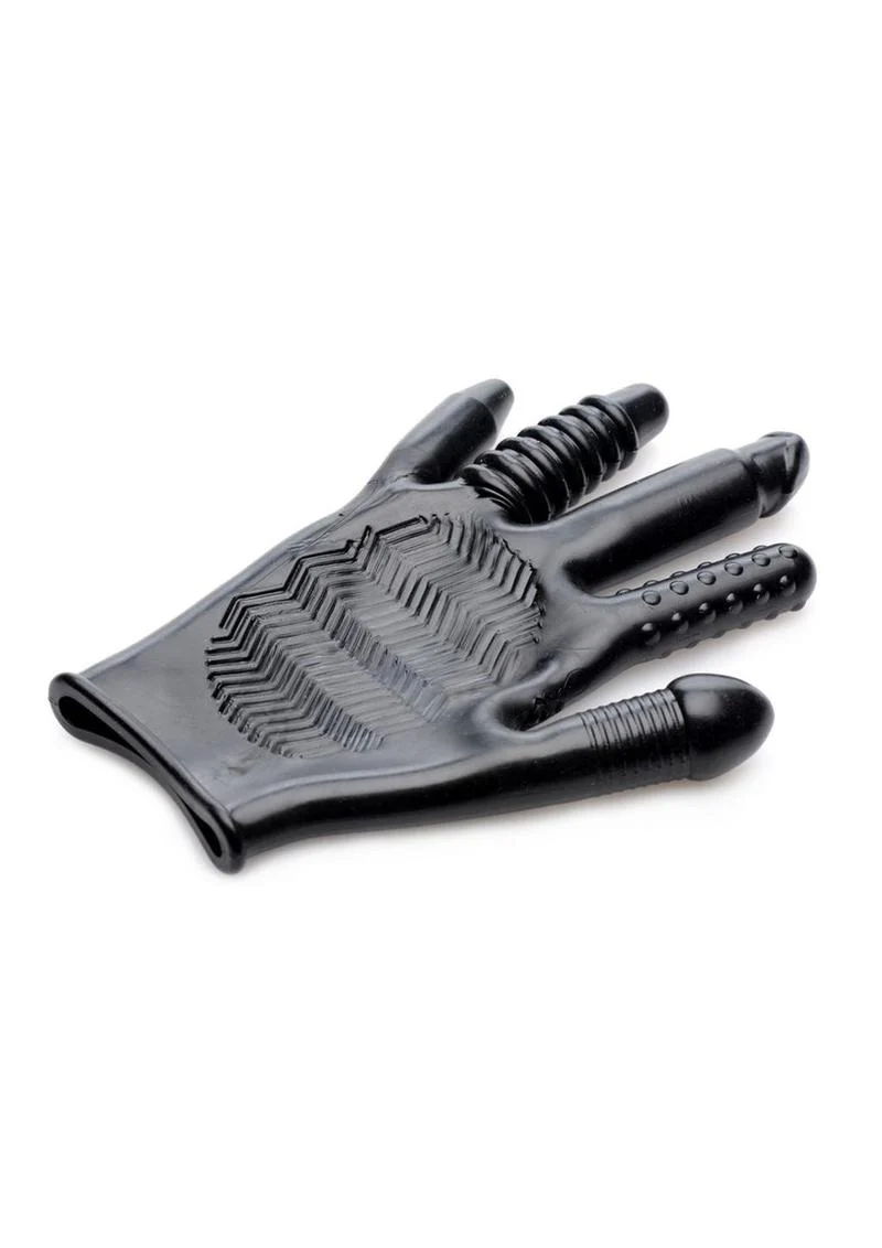 Master Series Pleasure Poker Textured Glove - Image 4