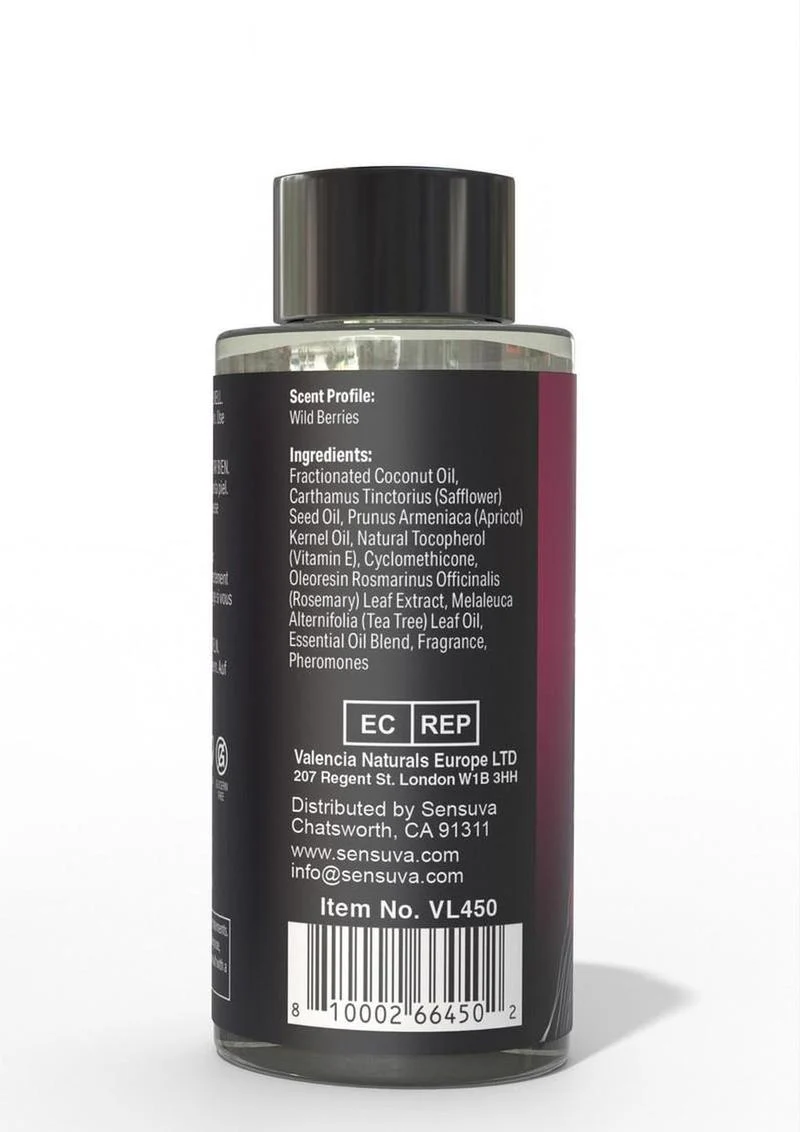 Me and You Pheromone Infused Luxury Massage Oil Berry Flirty - Image 2