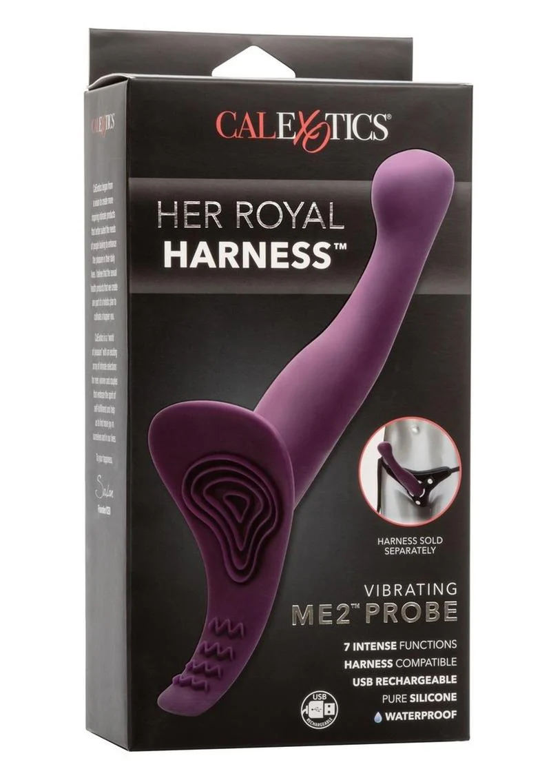 Me2 Vibrating Silicone Strap-On Probe - Image 2