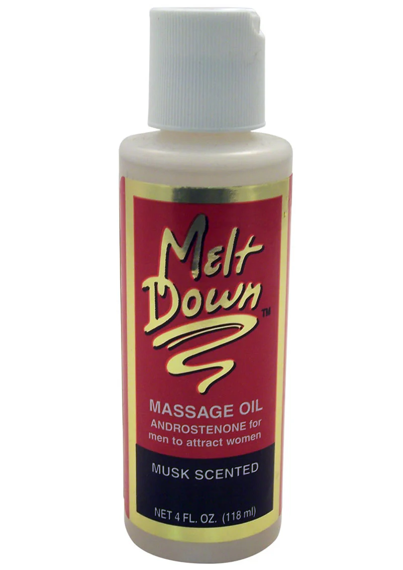 Meltdown Sensuous Massage Oil For Men Musk