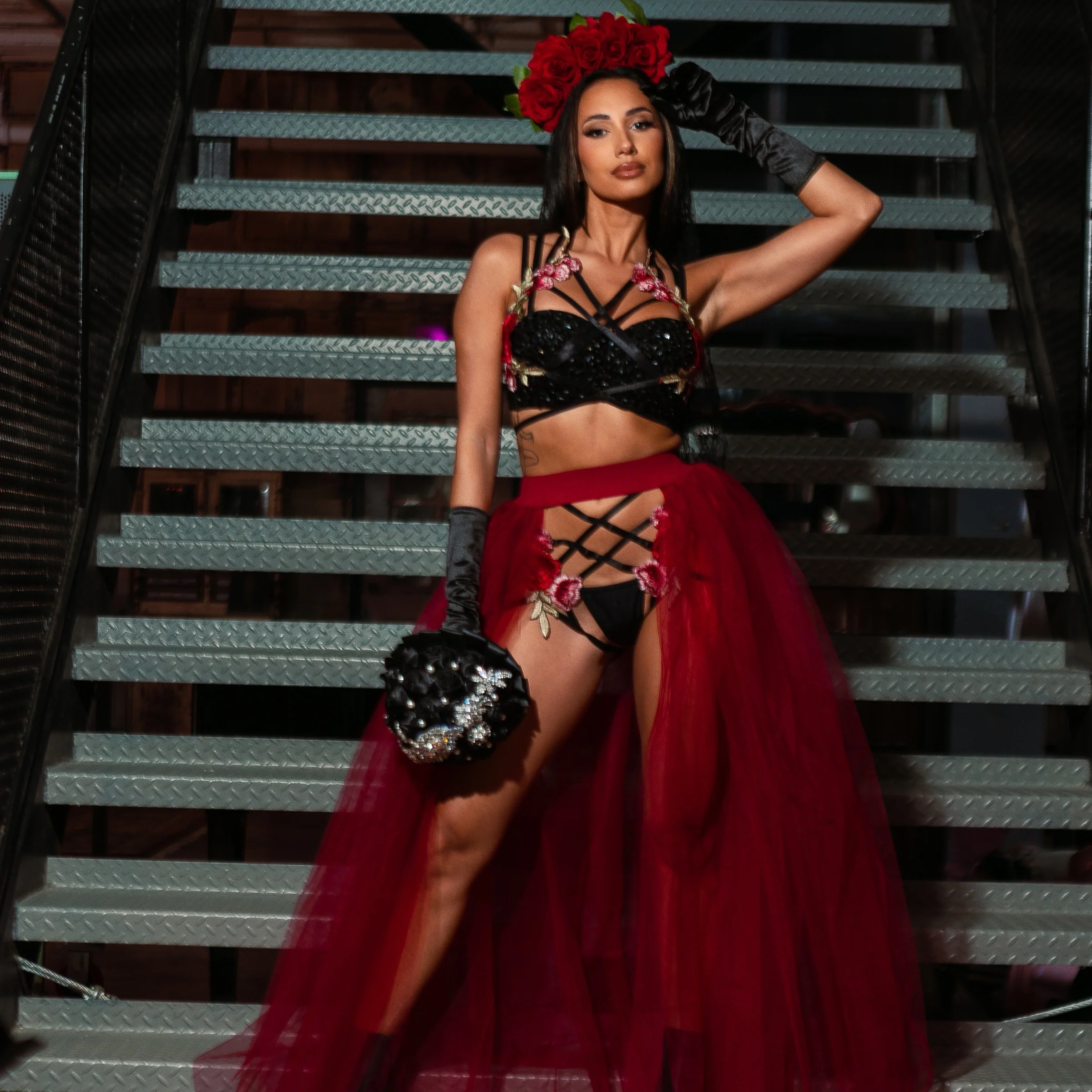 Miss Muerte Costume - Image 4