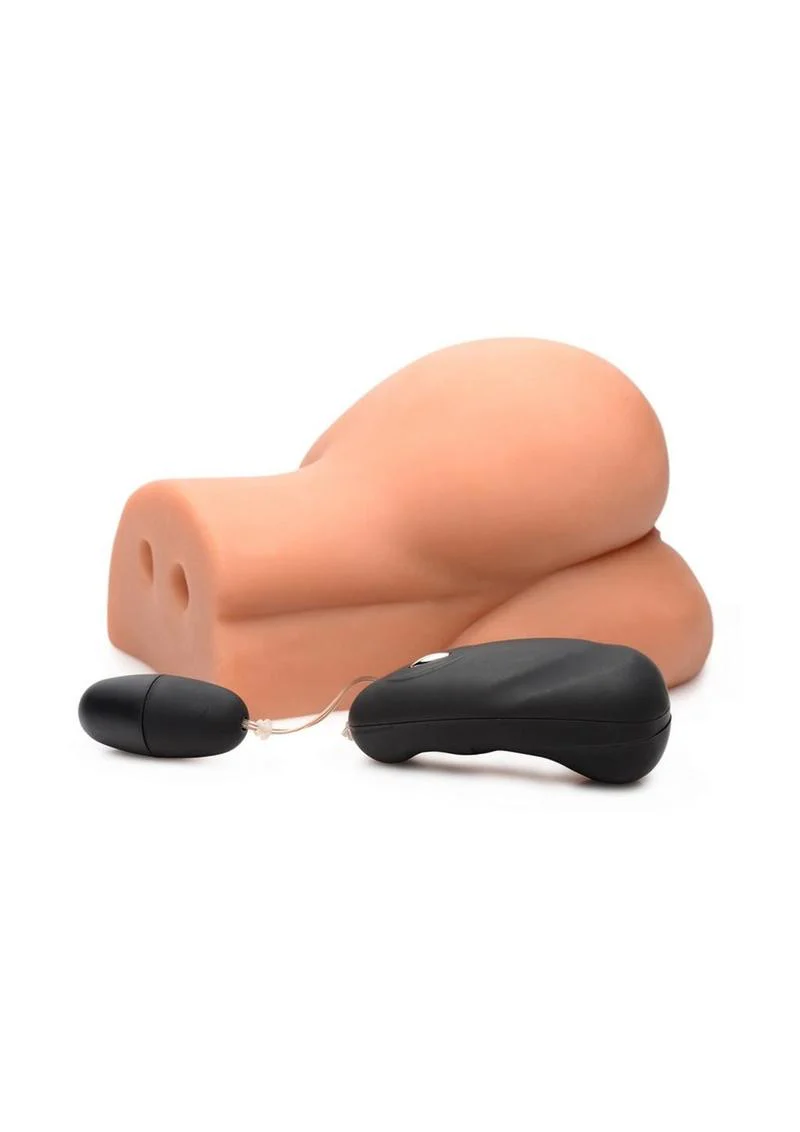Mistress Alexis Vibrating Bioskin Sidesaddle Stroker - Pussy and Ass - Image 3