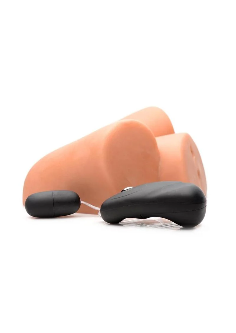 Mistress Bella Vibrating Bioskin Jackhammer Stroker - Pussy and Ass - Image 3