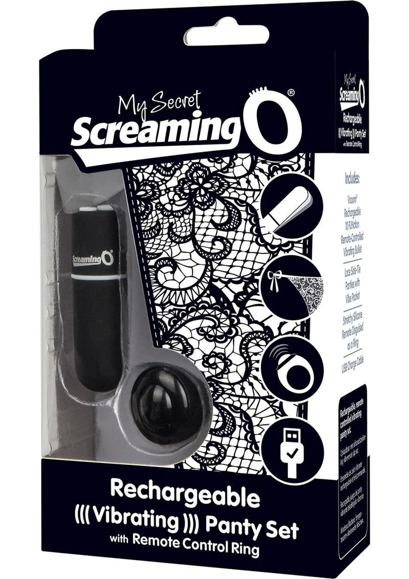 My Secret USB Rechargeable Panty Vibe Set with Silicone Remote Control Ring Waterproof - Image 2