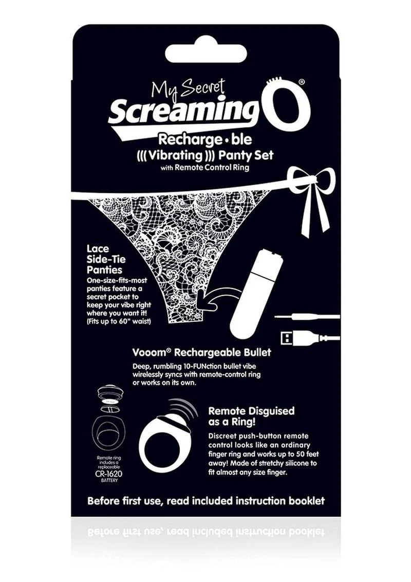 My Secret USB Rechargeable Panty Vibe Set with Silicone Remote Control Ring Waterproof - Image 4