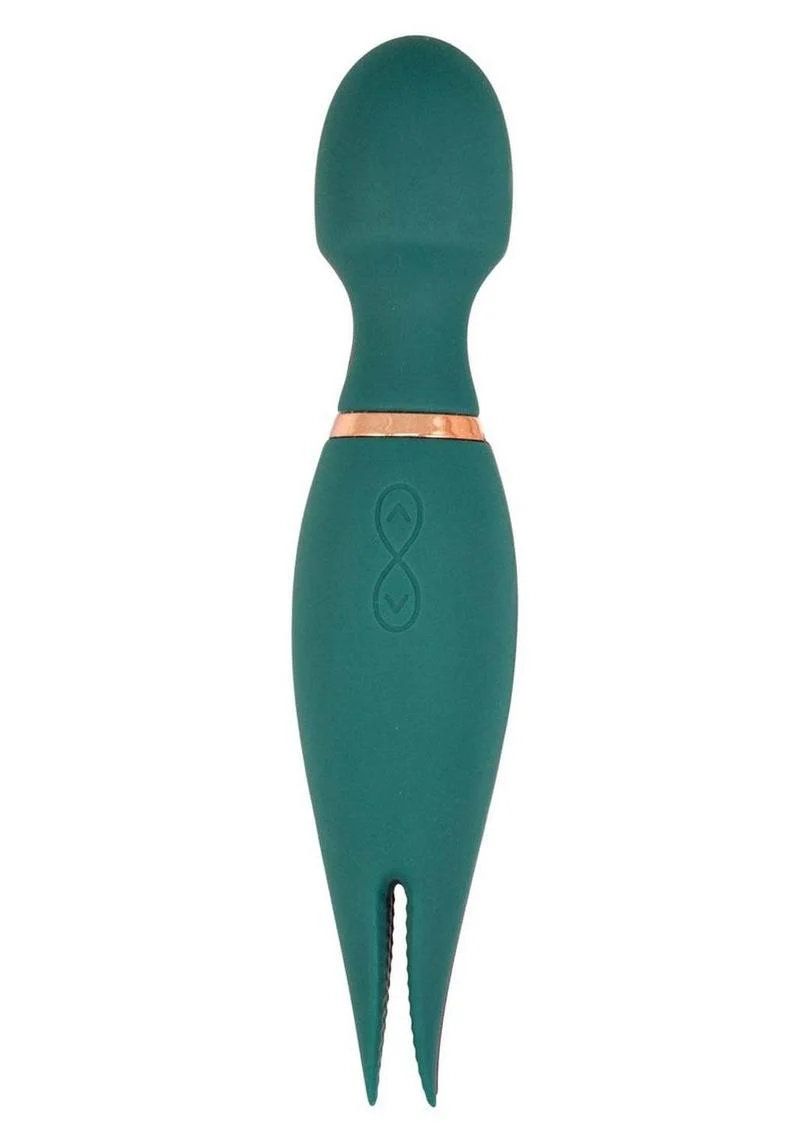 Mystique Vibrating Massagers Rechargeable Silicone Magic Wand - Image 5