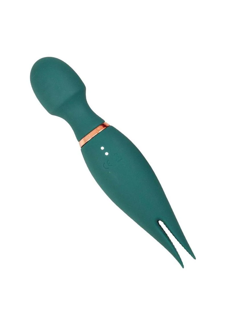 Mystique Vibrating Massagers Rechargeable Silicone Magic Wand - Image 7